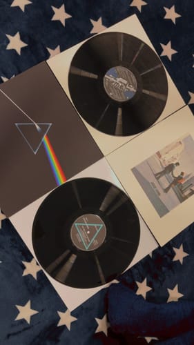 Customer photo review of VINYL RECORDS - ROCK