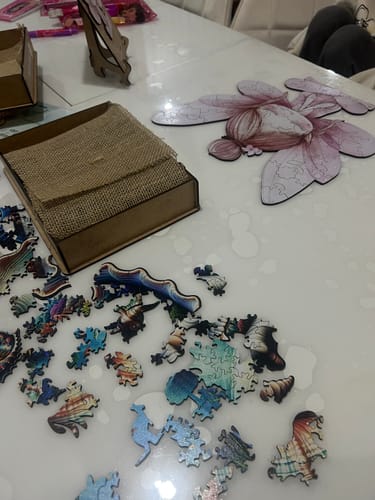 Customer photo review of Kabukta Fısıltılar - Ahşap Puzzle