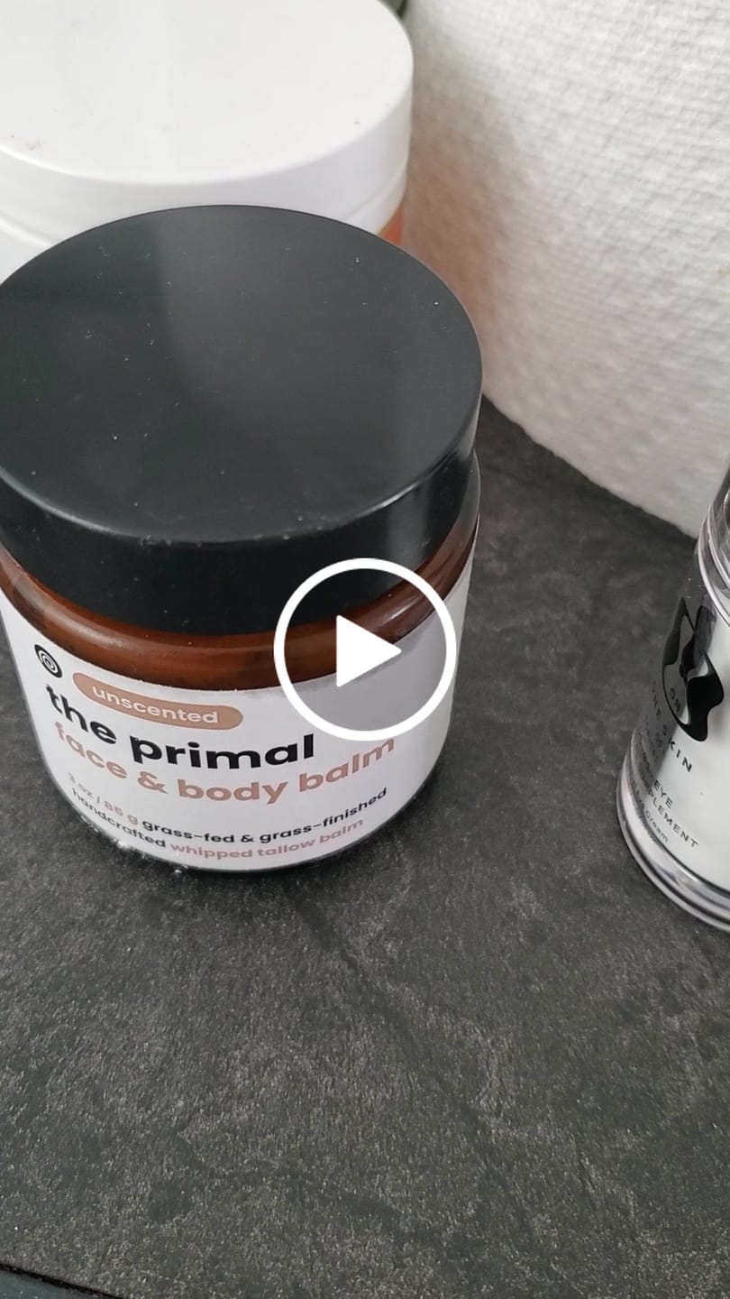 Customer video review of Whipped Tallow Balm For Face & Body - Unscented