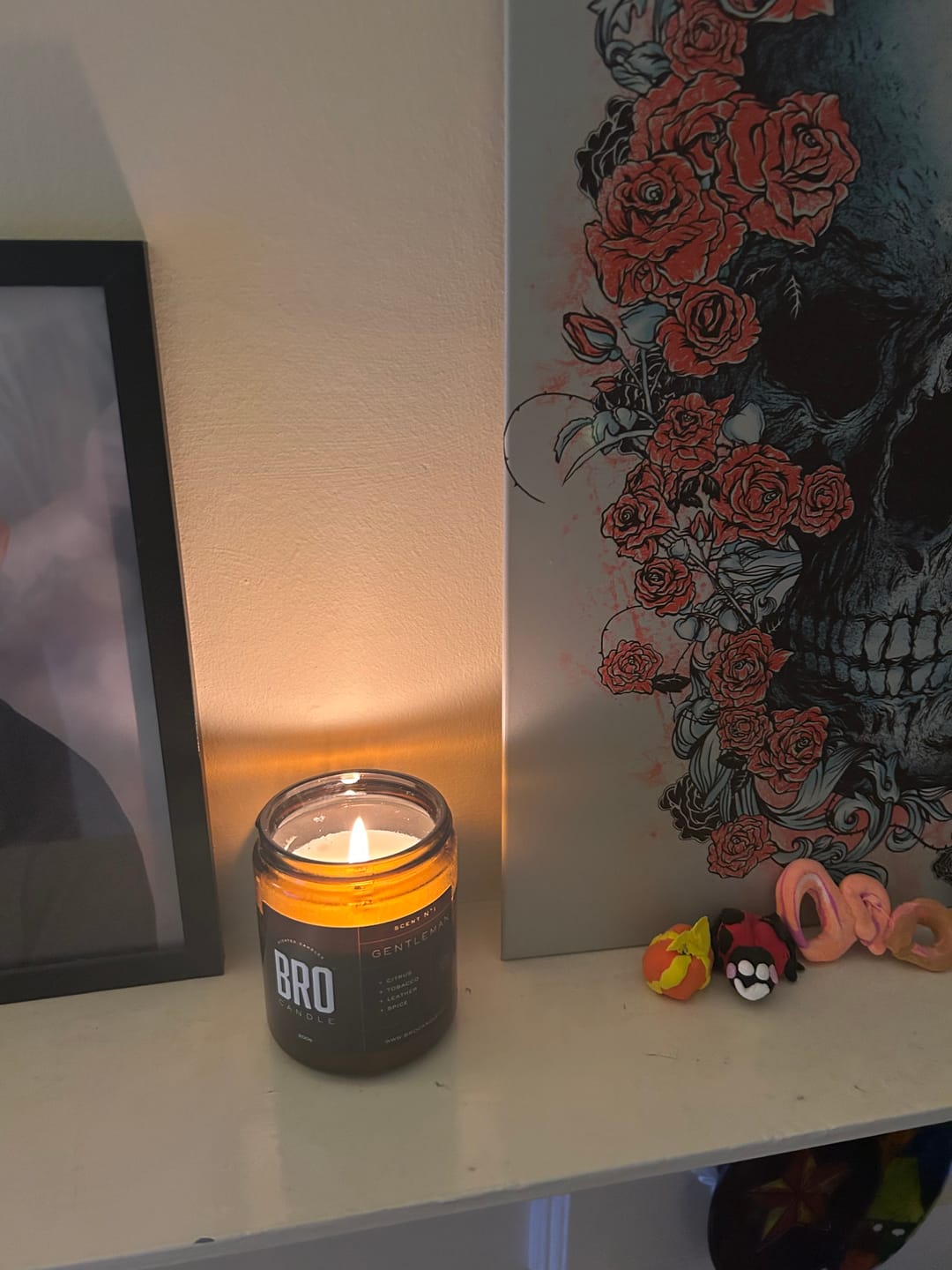 Customer photo review of The Gentleman Candle