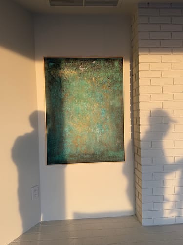 Customer review photo for Colorful Painting #CA009