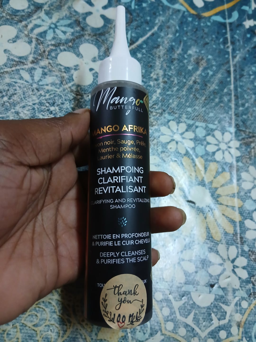 Customer photo review of Shampoing clarifiant MANGO AFRIKA