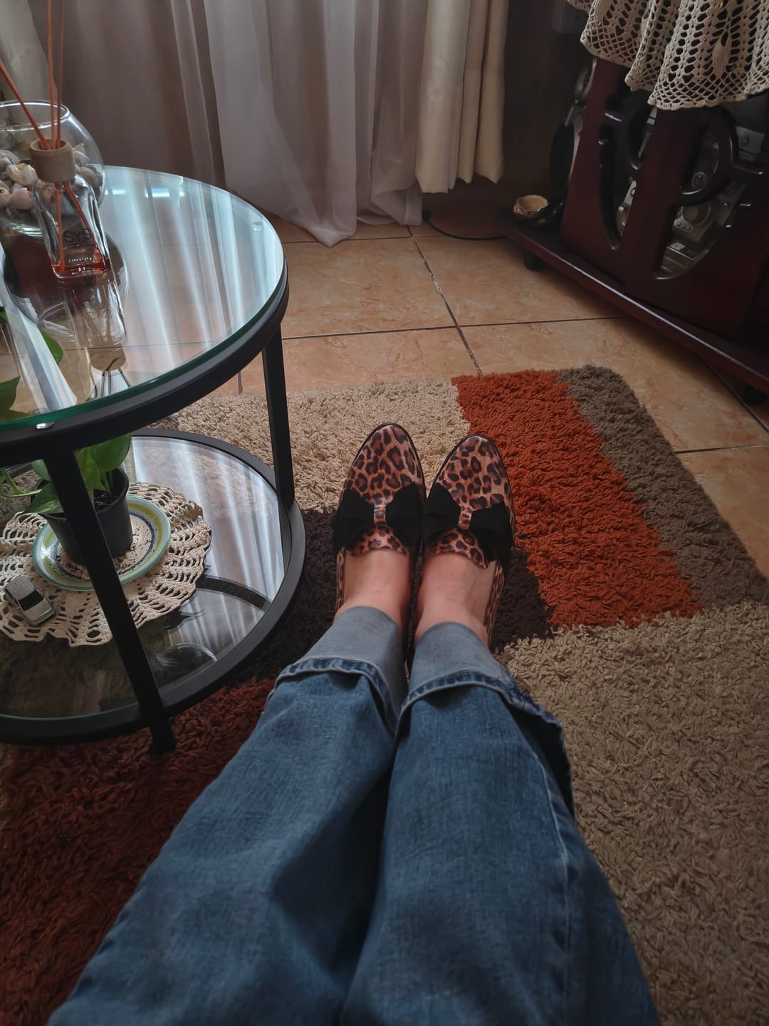 Customer photo review of Mocasín Rosita Amatista