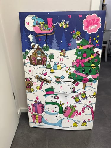 Customer photo review of 1 METER XXL Jazz Candy Adventskalender