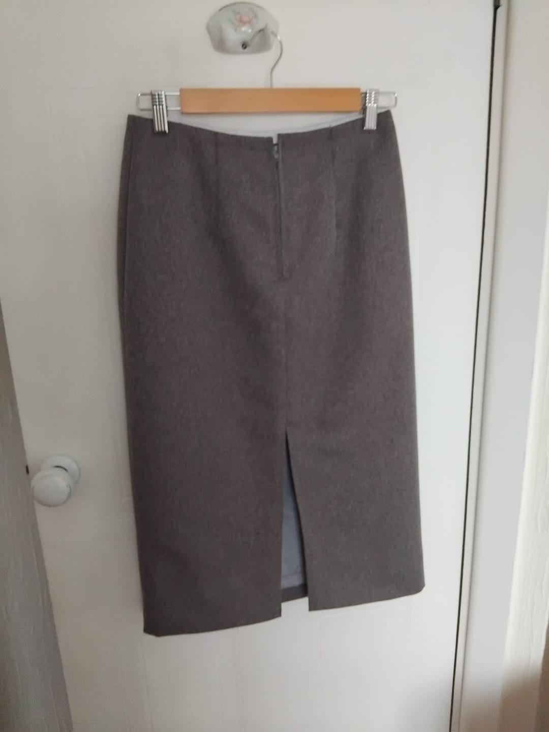 Customer photo review of Muted Herringbone Suiting Fabric