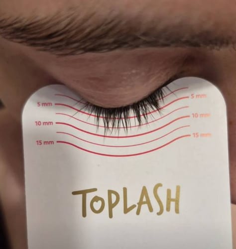 Customer photo review of Toplash eyelash and eyebrow growth serum — 3ml