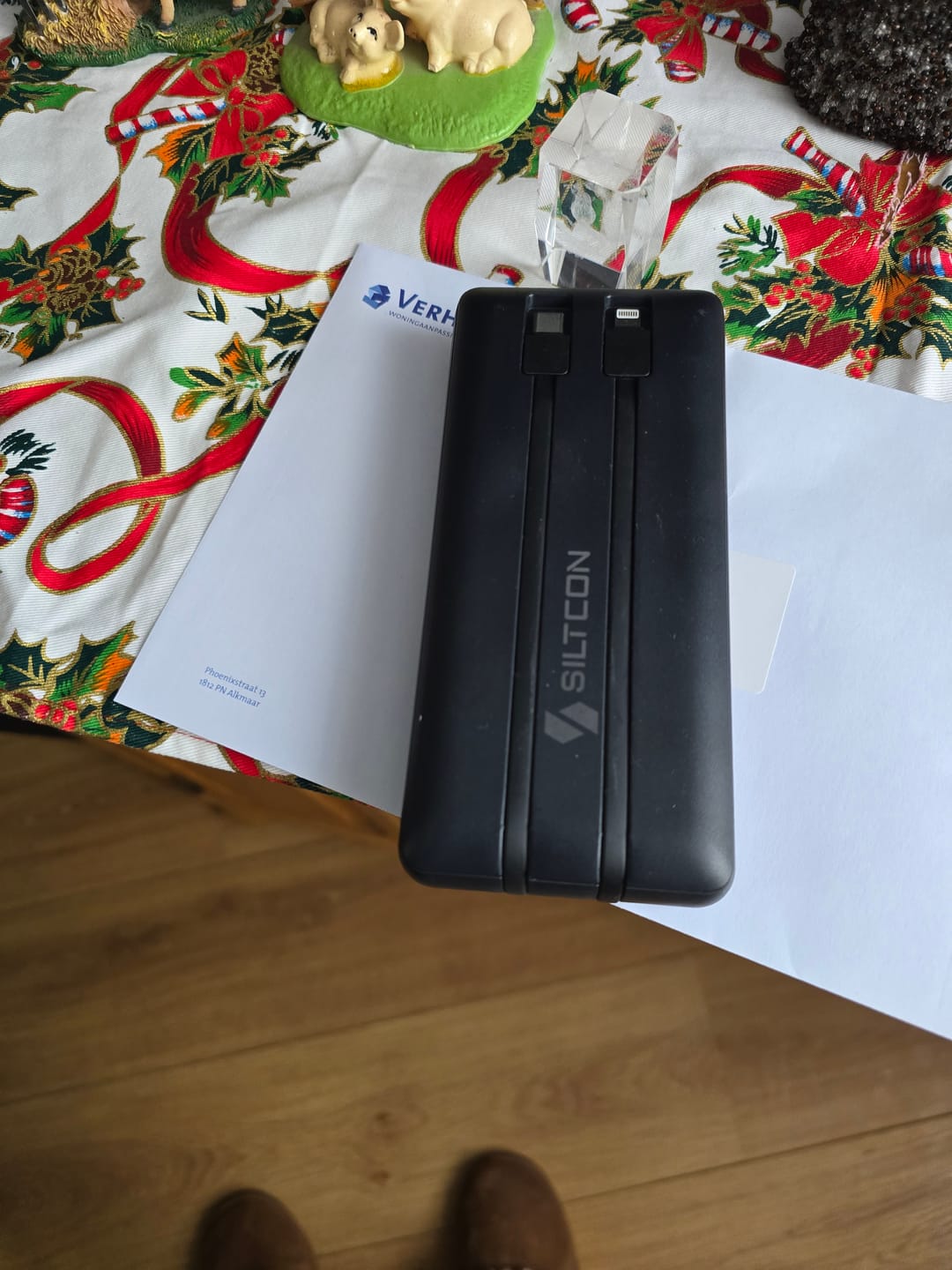 Customer photo review of Siltcon® Powerbank 30000mAh - Snellader