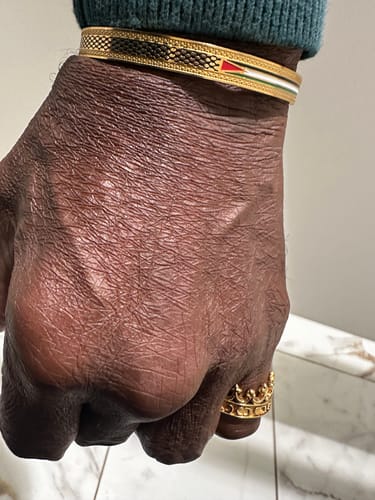 Customer photo review of Palestine Heritage Cuff
