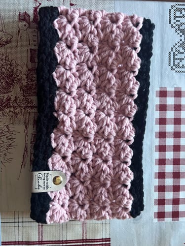 Customer photo review of Kunstleder-Labels mit Chicago Screws - Personalisierte Labels