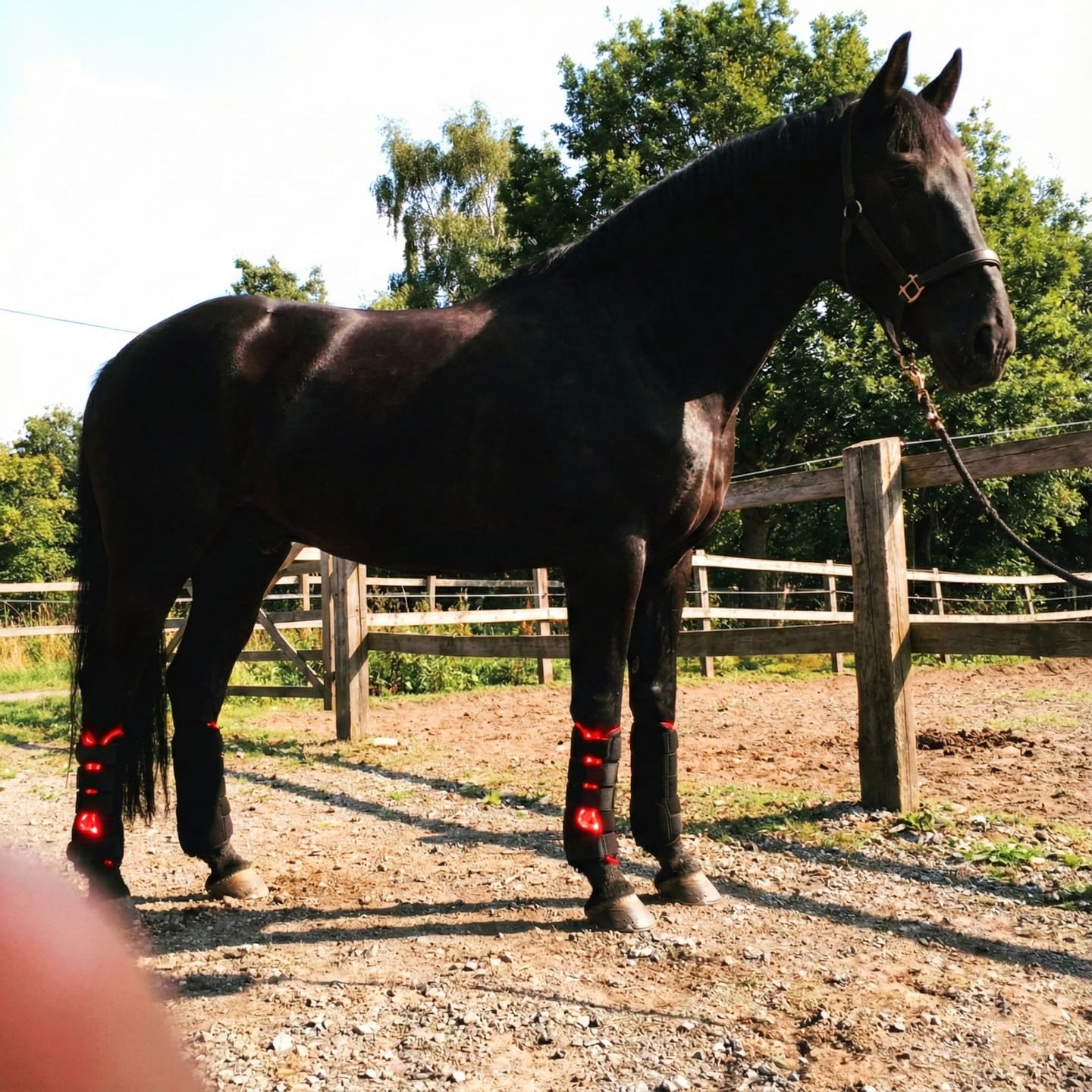 Customer photo review of HorseHalo™ HaloLegs