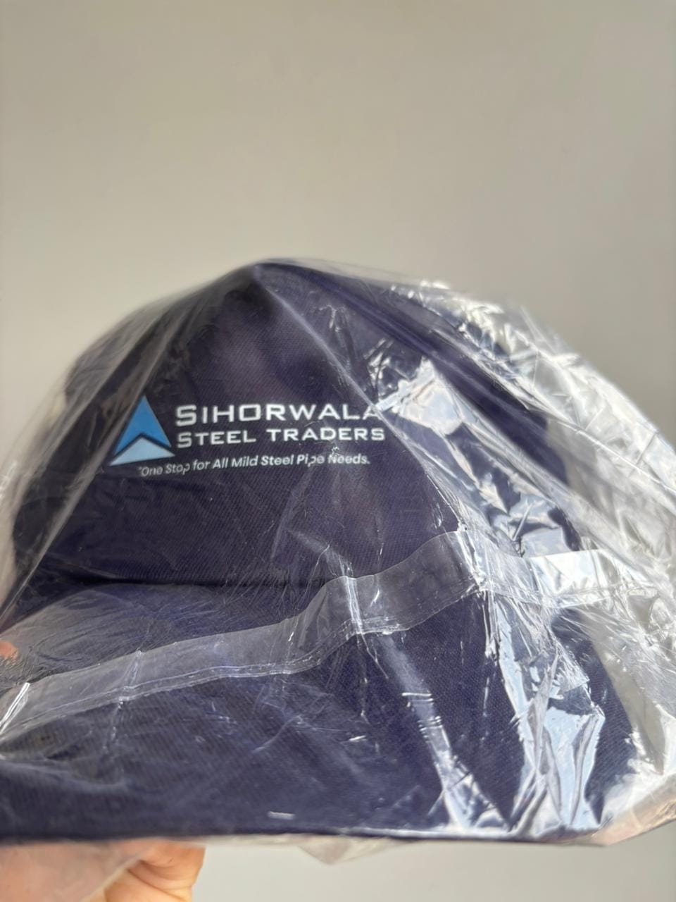 Customer photo review of Customized Caps | Customized With Your Company Logo | PrintMine.in