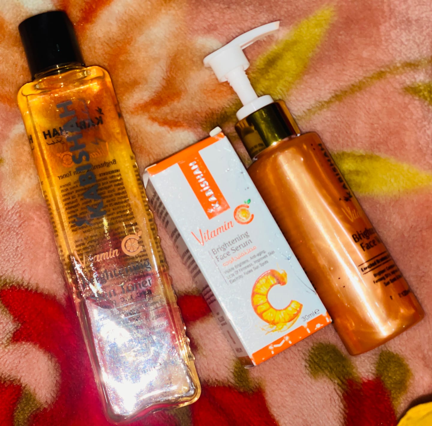Customer photo review of Triple C Brightening Pack