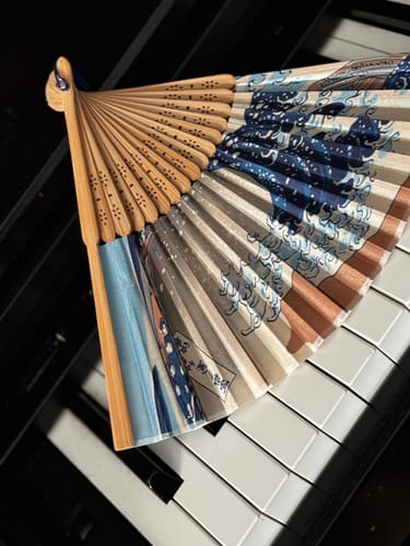 Customer photo review of Ventaglio Giapponese - Grande Onda Di Kanagawa