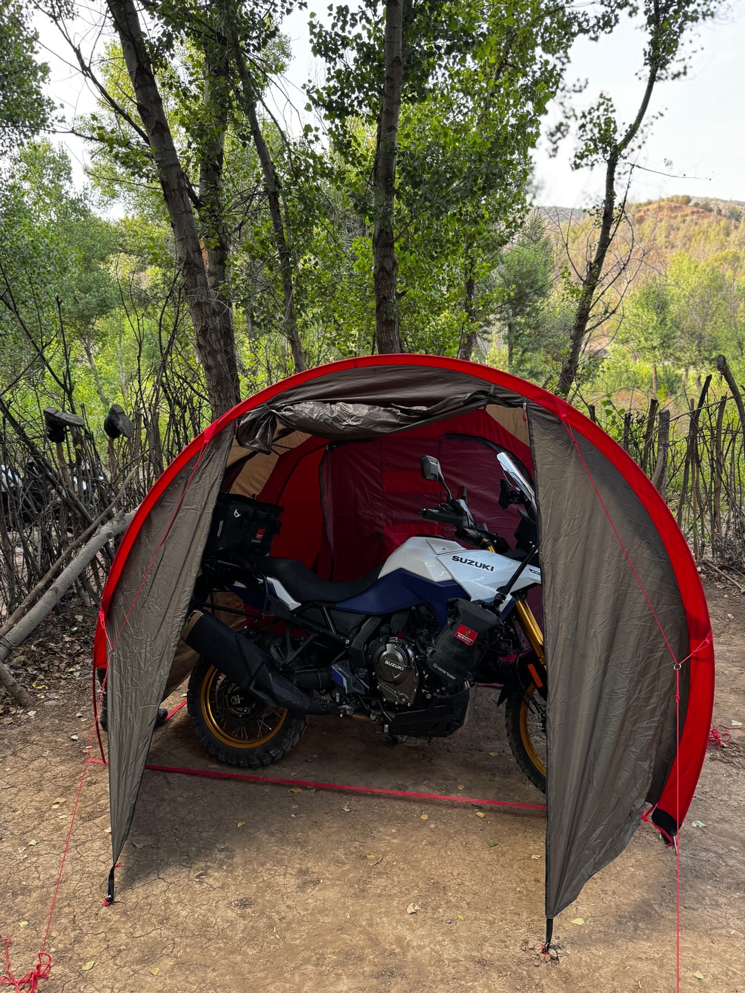 Customer photo review of MotoTent Awning Kit