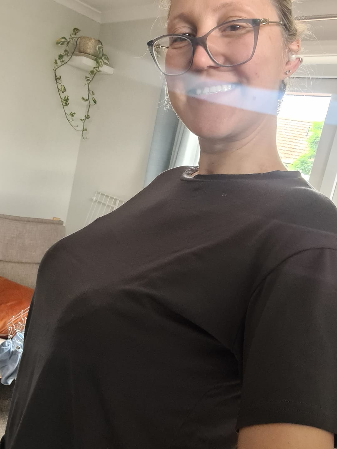 Customer photo review of The Luna© Wearable Breast Pump