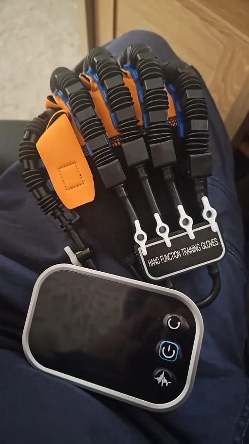 Customer photo review of ReGrip™ | Rehabilitation Glove