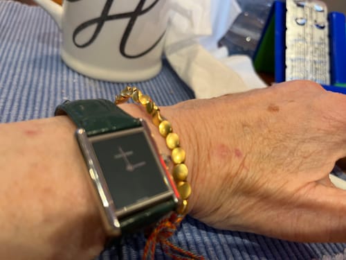 Customer photo review of 2 Tibetan Bracelets of Fortune