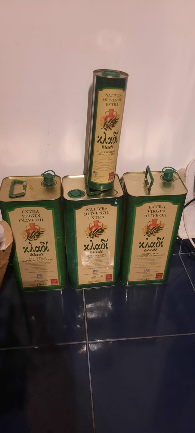 Customer photo review of Ulei de măsline extravirgin, Kladi, 5l - presat la rece - Creta, recolta '24/'25