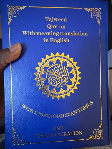 Customer photo review of Quran - Roman Transliteration + English Translation