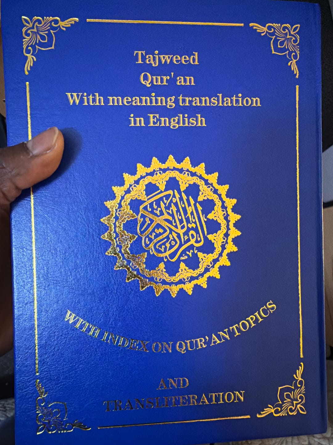 Customer photo review of Quran - Roman Transliteration + English Translation