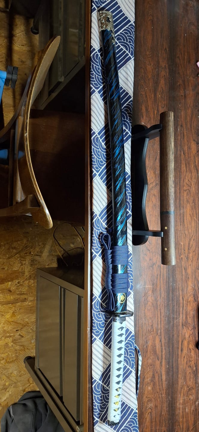 Customer photo review of Katana - Ghost of Tsushima: Jin Sakai's Blade 仁の刀(Manganese steel)