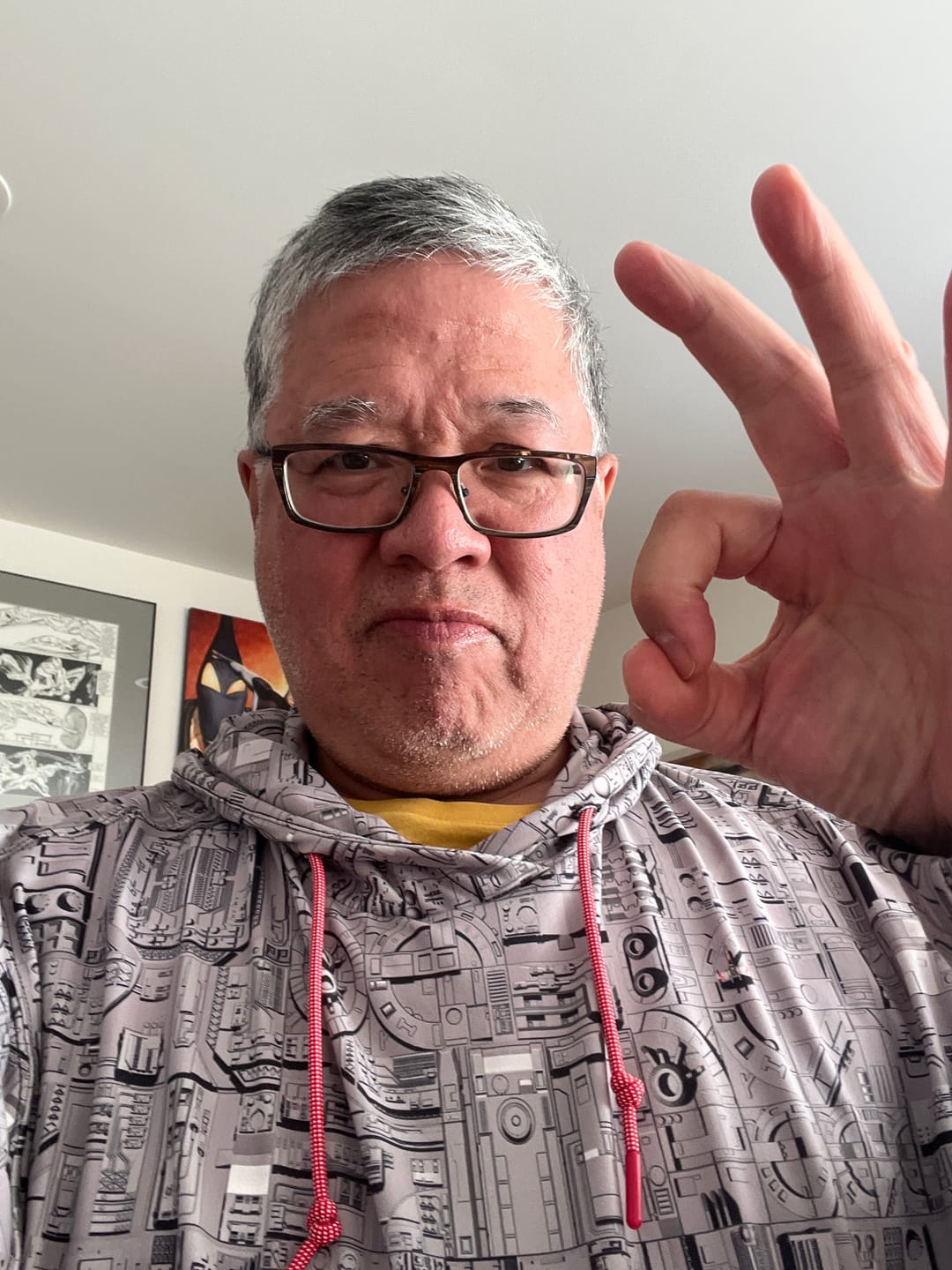 Customer photo review of Star Wars™ "That's No Moon" – Performance Hoodie