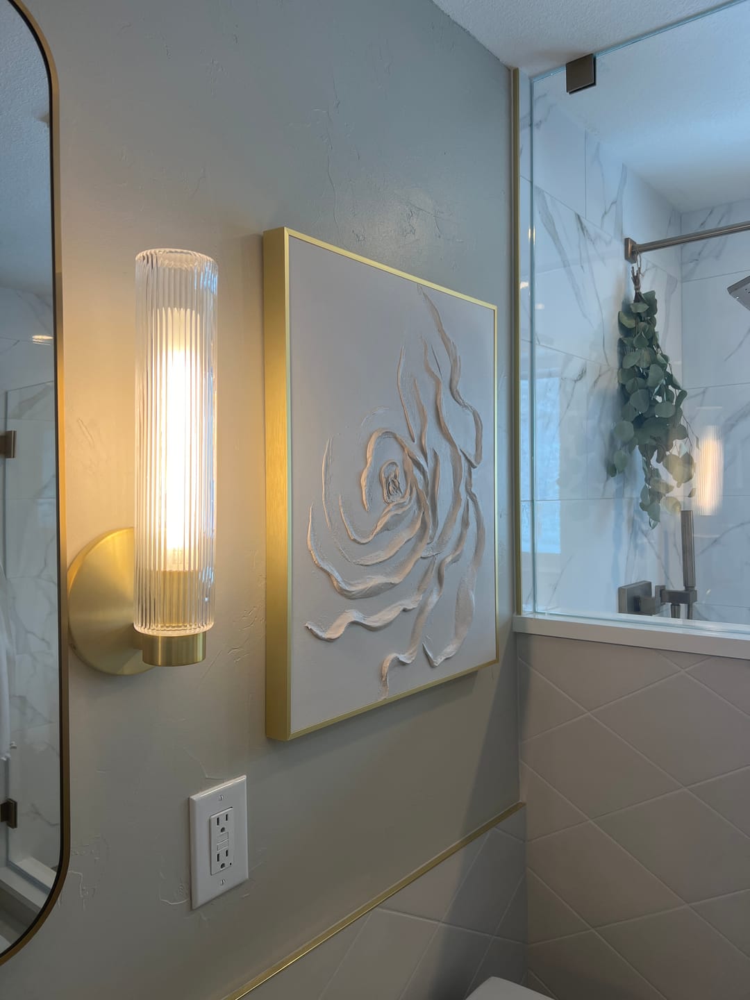 Customer photo review of Flower And Tree Painting #FT 203