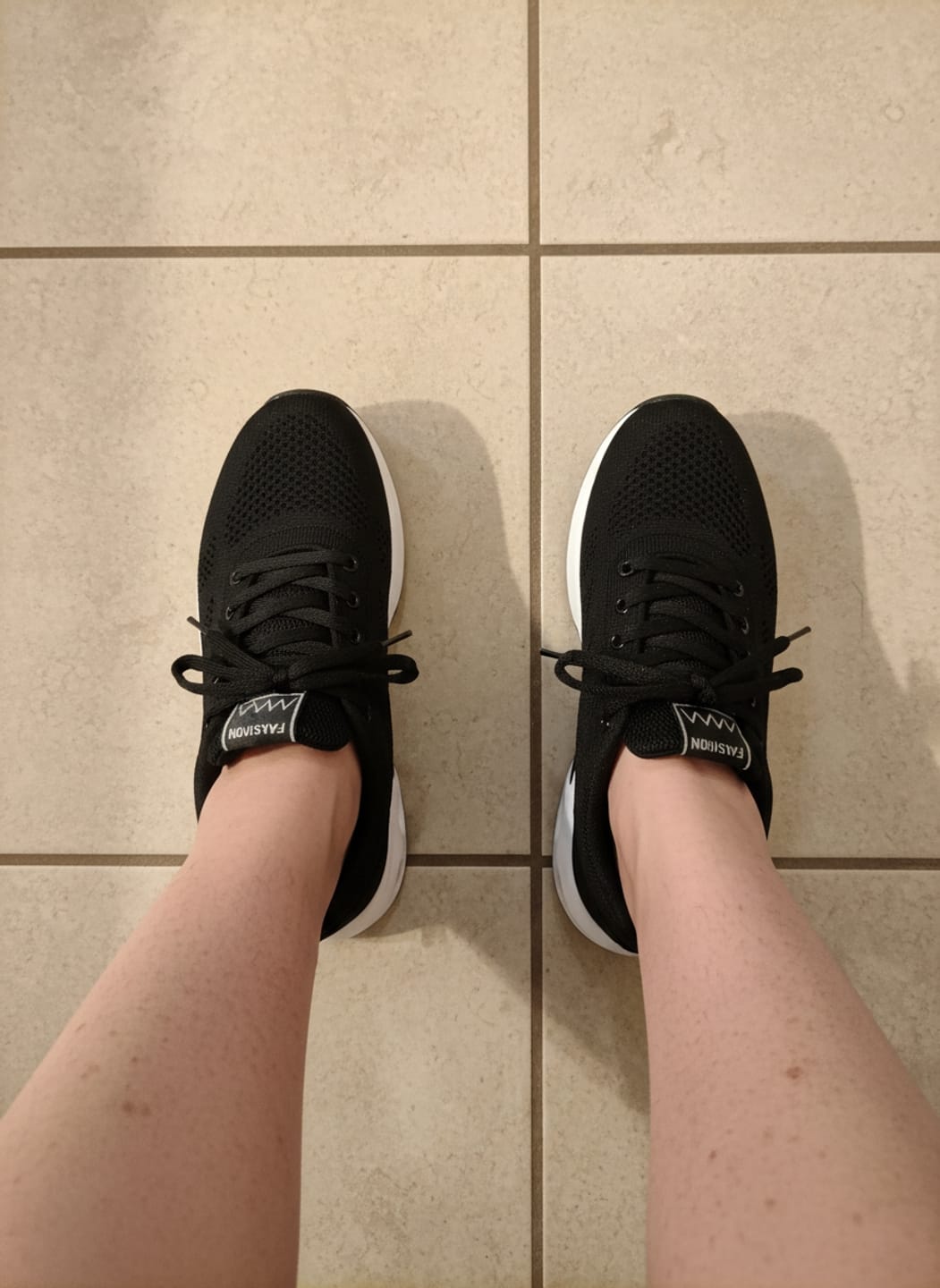 Customer photo review of Orthora™ Pro – Heel & Plantar Fasciitis Pain-Relief Shoes