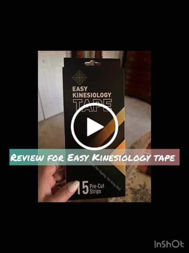 Customer video review of Easy Kinesiology Tape (30-Day Supply)