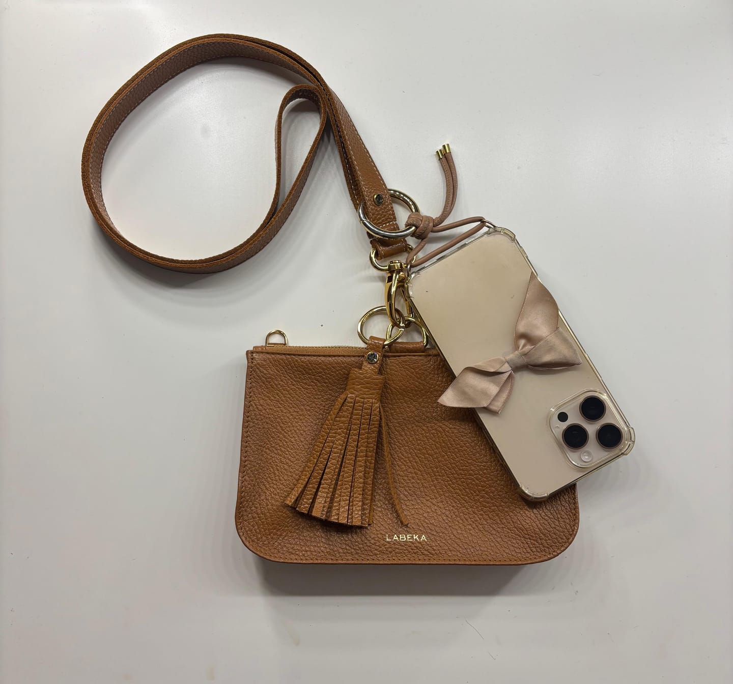 Customer photo review of Handtasche Anna | Braun