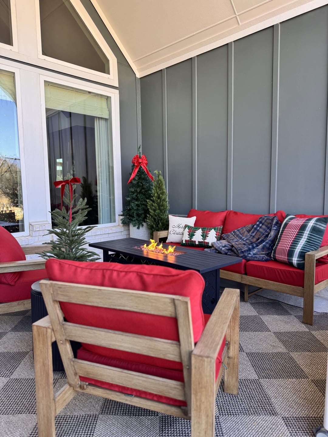 Customer photo review of Deep Seat Cushion (Replacement Covers only)