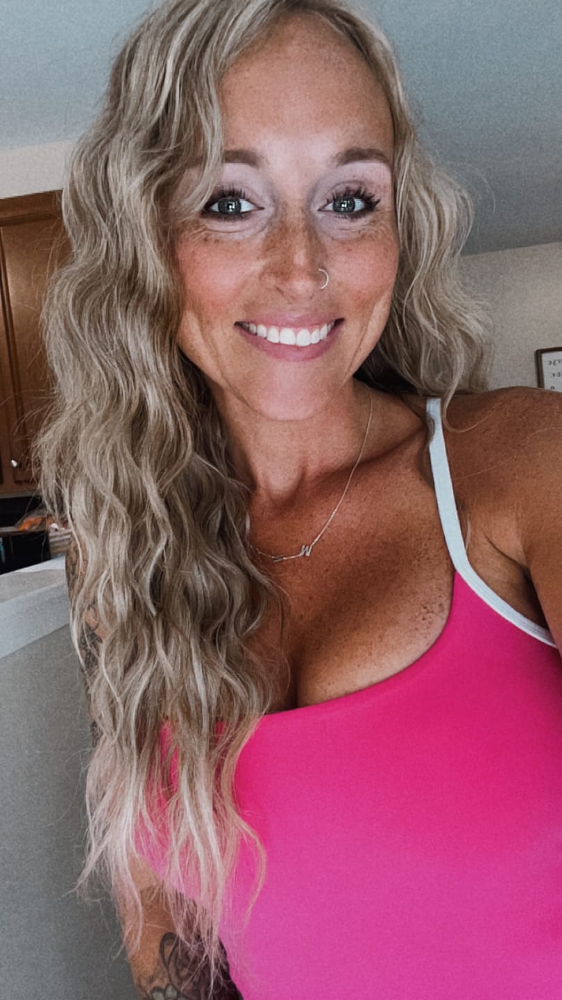 Customer photo review of Full Shine PU Seamless Clip in Extensions 100% Remy Human Hair 8 Pieces Highlights (#P8/60)