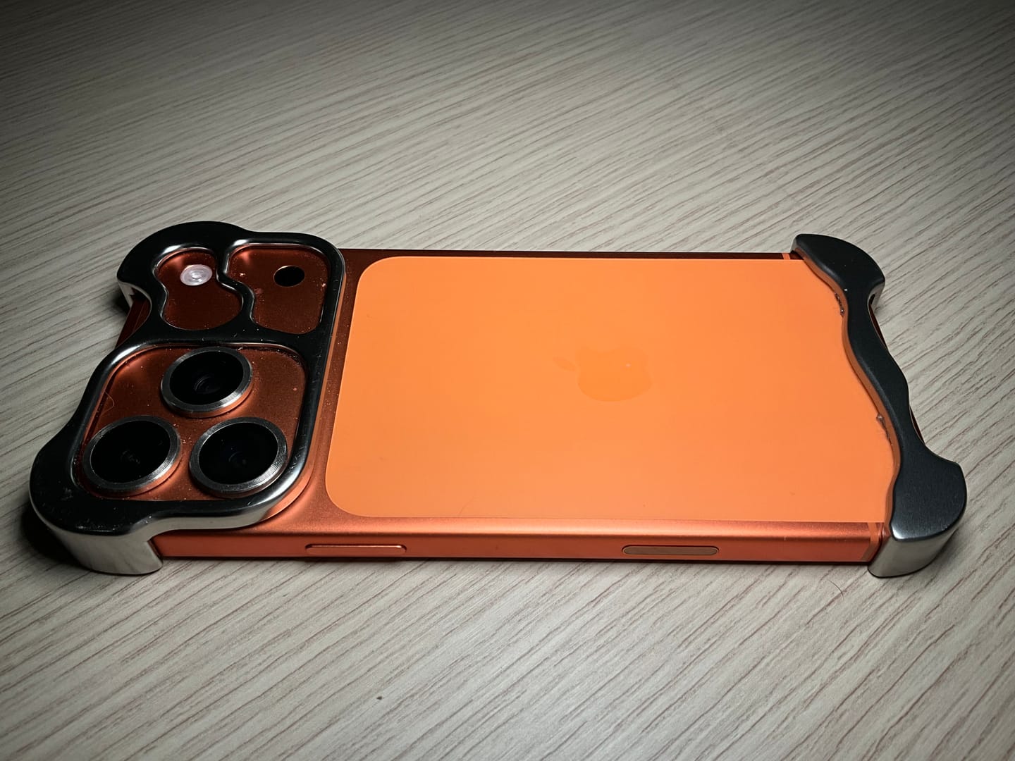 Customer photo review of Nakd Edge | Titanium Shockproof iPhone Case