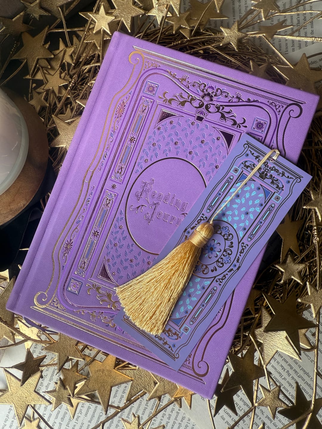Customer photo review of Literati Bookmark - Wisteria