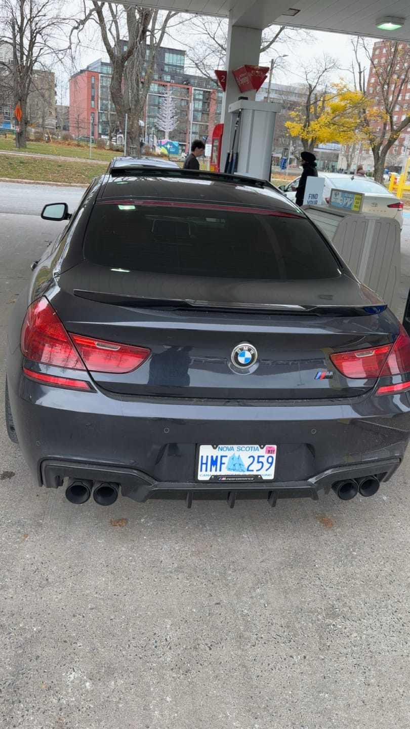 Customer photo review of GLOSS BLACK BMW M TRUNK BADGE