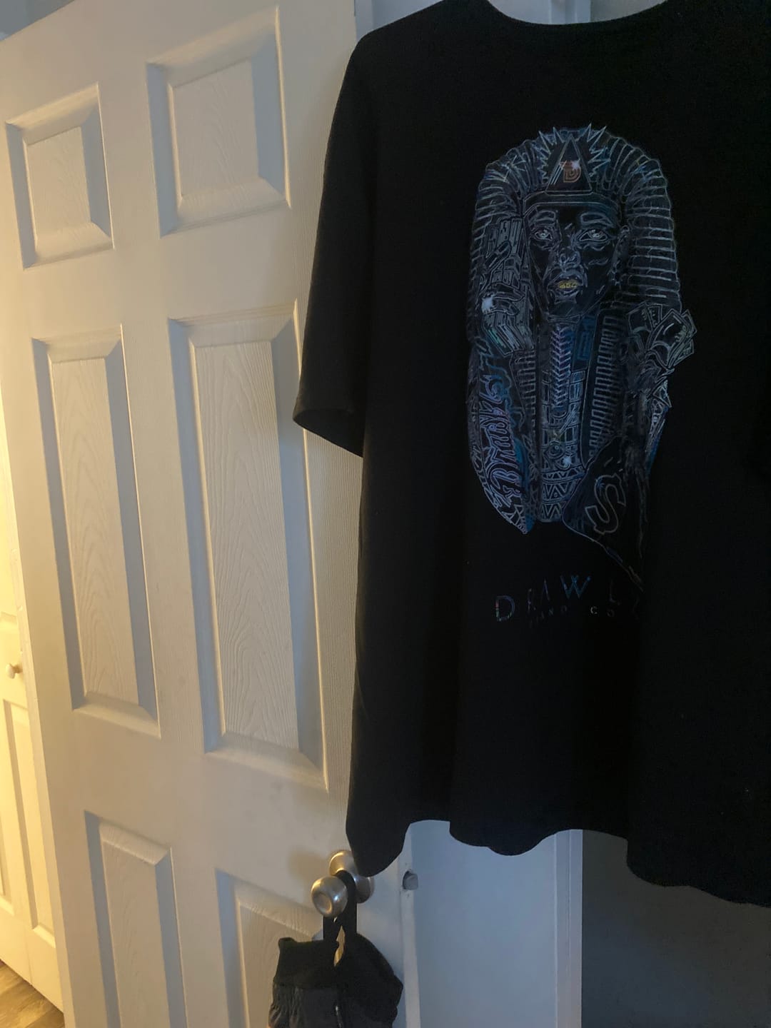 Customer photo review of Money Bag Pharaoh TShirt - Black