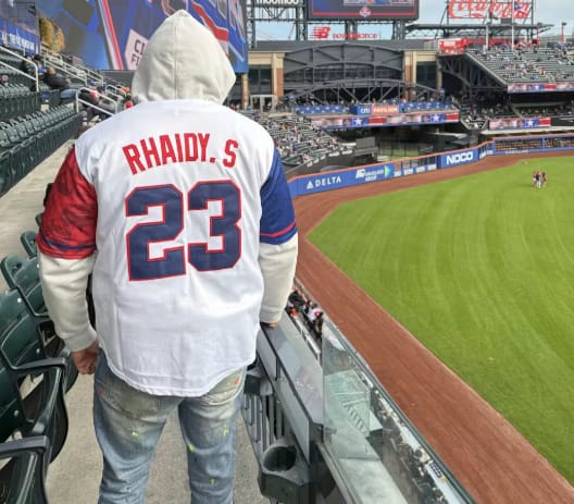 Customer photo review of Dominican Republic Heritage Custom Baseball Jersey
