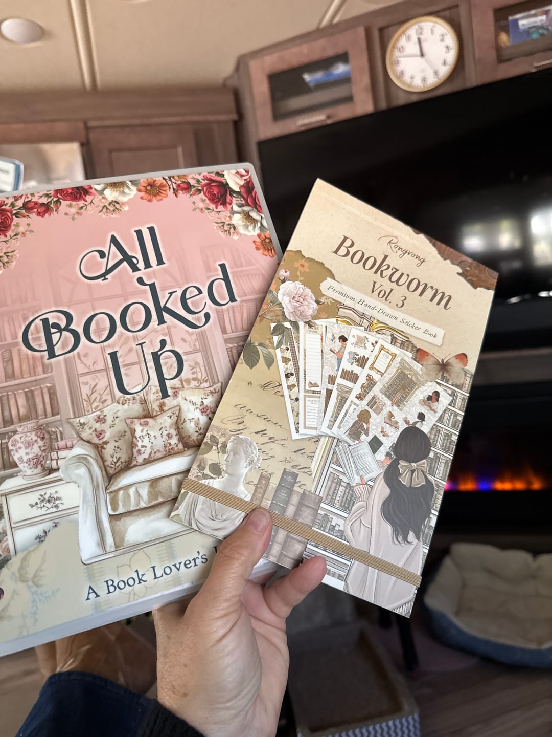 Customer photo review of Bookworm Vol. 3 Sticker Book