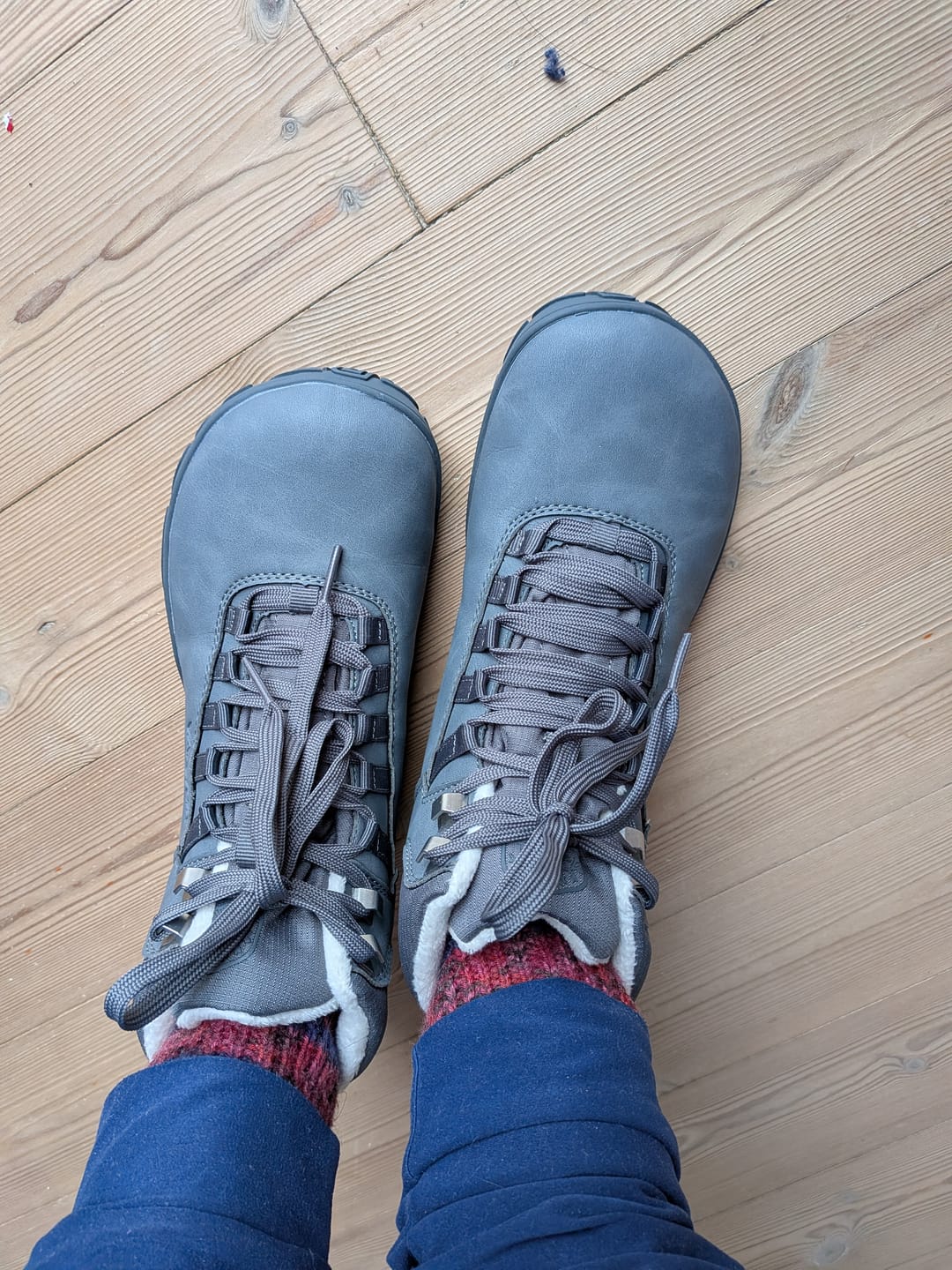 Customer photo review of Vaistoa Uoma 3 | Winter Barefoot Trekking Boots