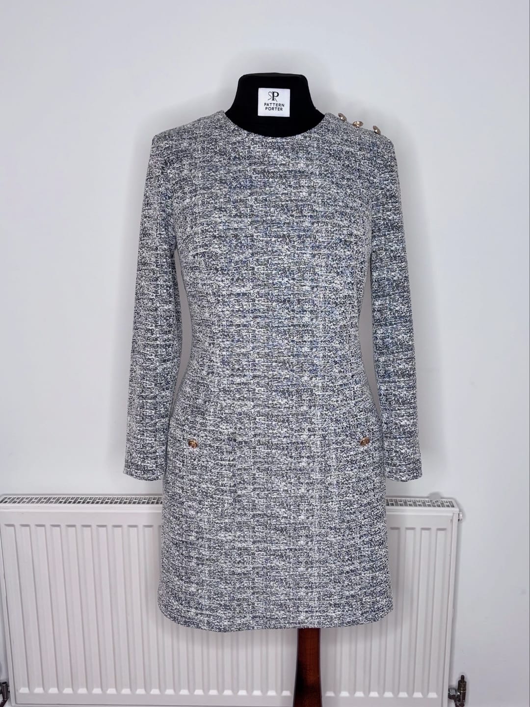 Customer photo review of Static Print Thick Knit Jersey Fabric