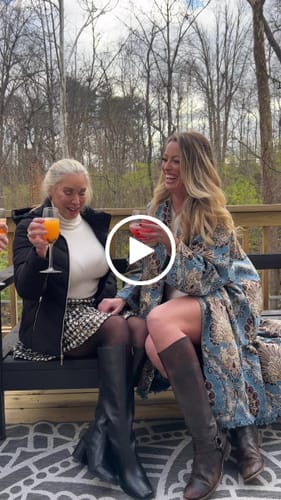 Customer video review of PAVLOVA-BLUEMULTI JACQUARD COCOON STATEMENT COAT