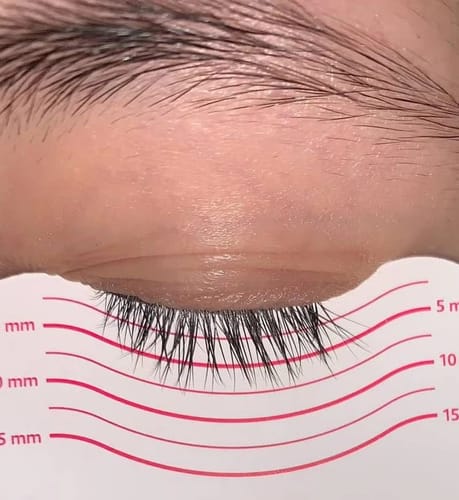 Customer photo review of Toplash eyelash and eyebrow growth serum — 3ml