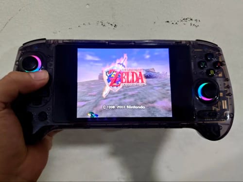Customer photo review of Portable Retro Game Console