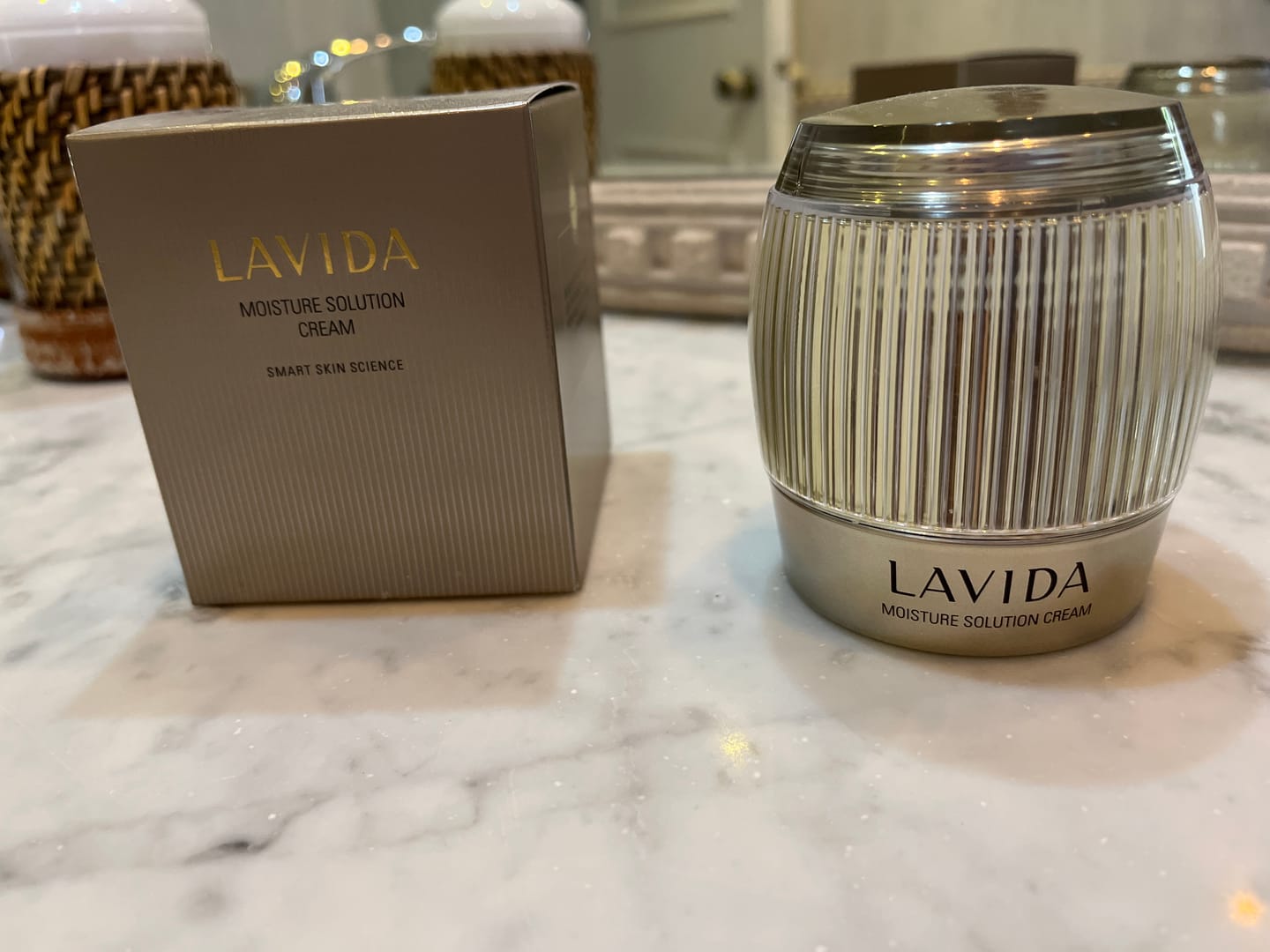 Customer photo review of Crema Hidratante Antiedad LAVIDA Powercell 50ml