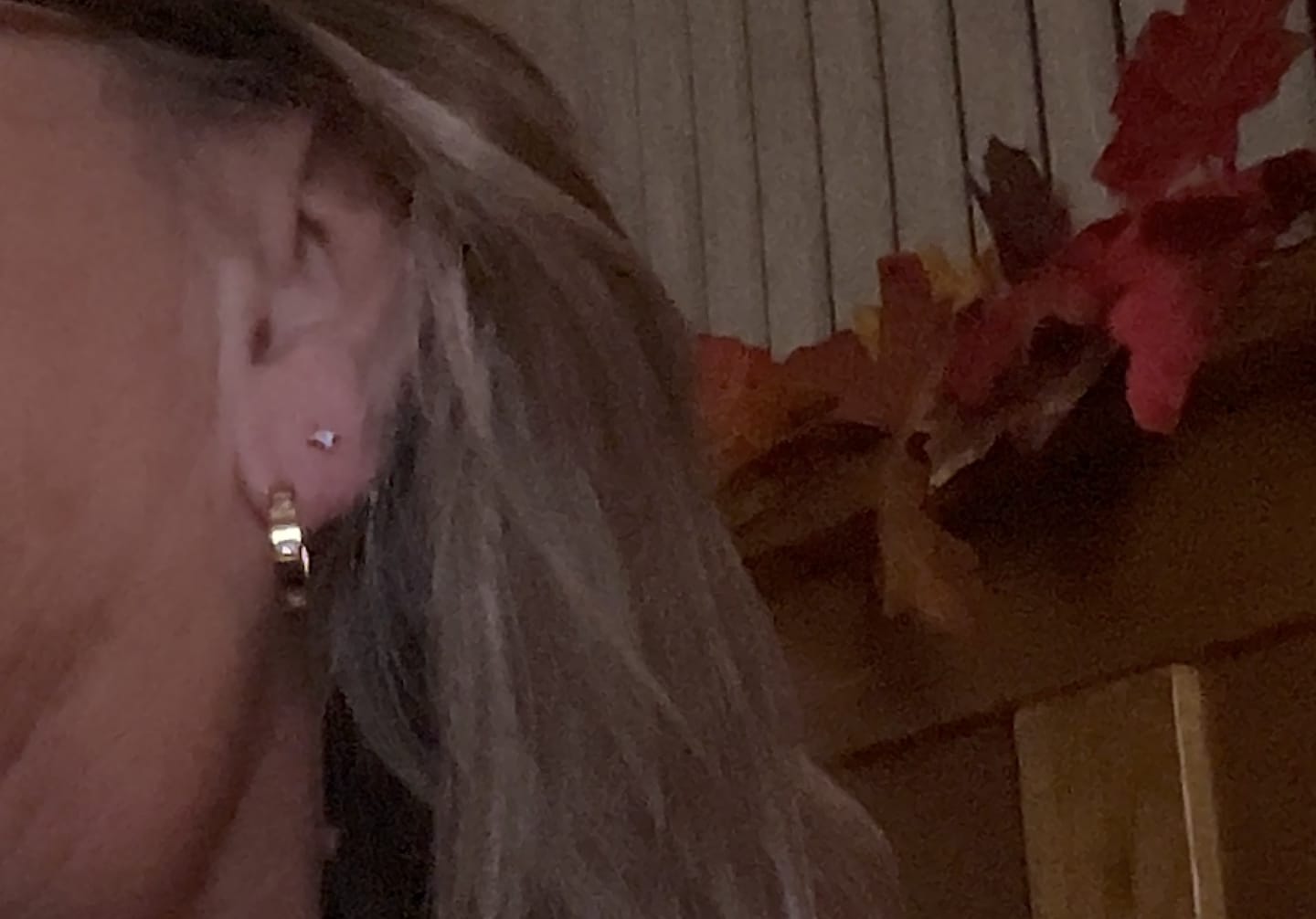 Customer photo review of World's First Princess Cut Lab Grown Diamond Sleep Stud Earrings