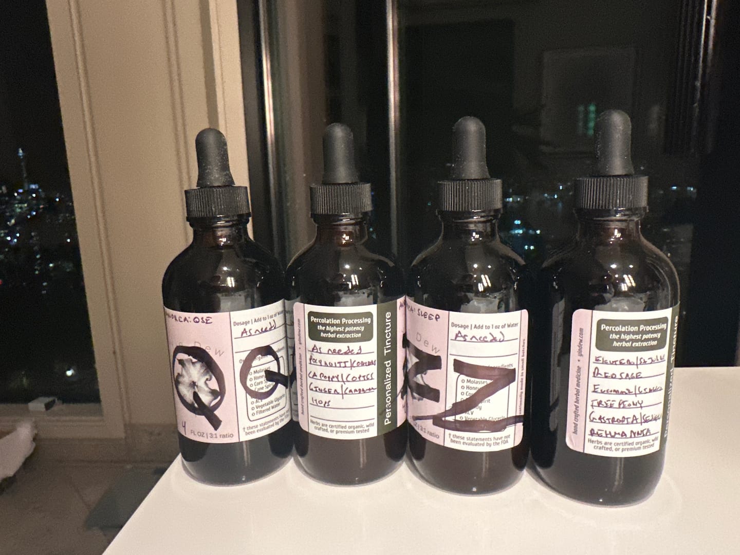 Customer photo review of Personalized Tinctures