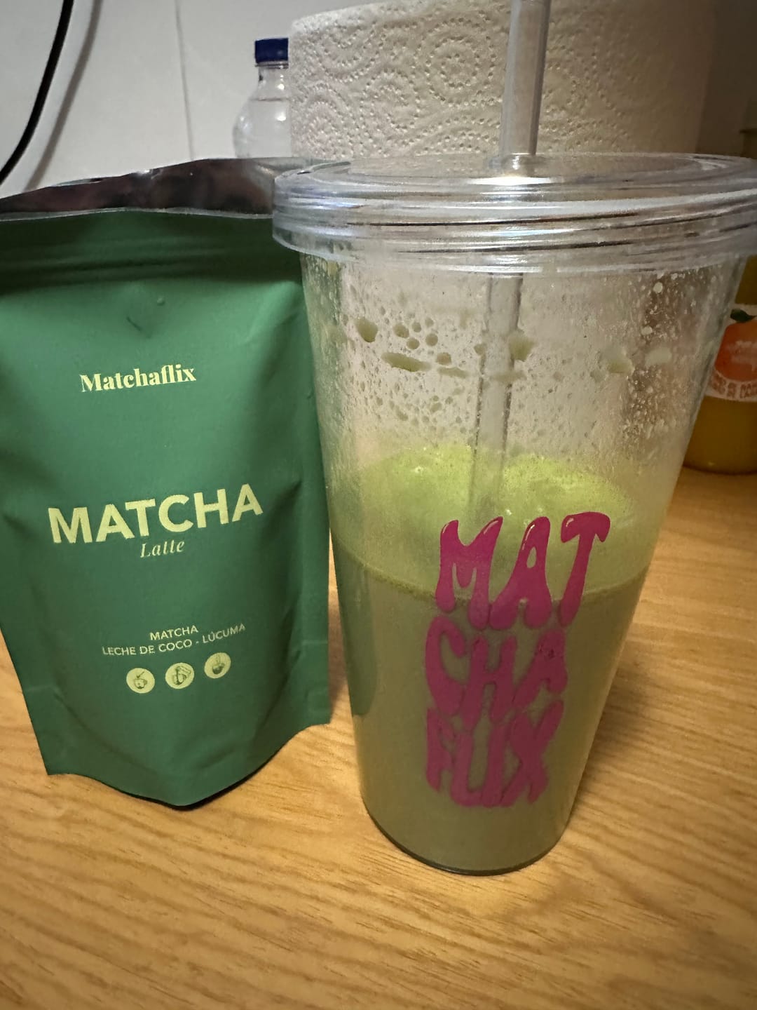Customer photo review of Matcha Latte