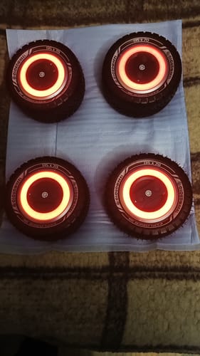 Customer photo review of CLOUDWHEEL Explorer 135mm Urban All Terrain Off Road Electric Skateboard Wheels