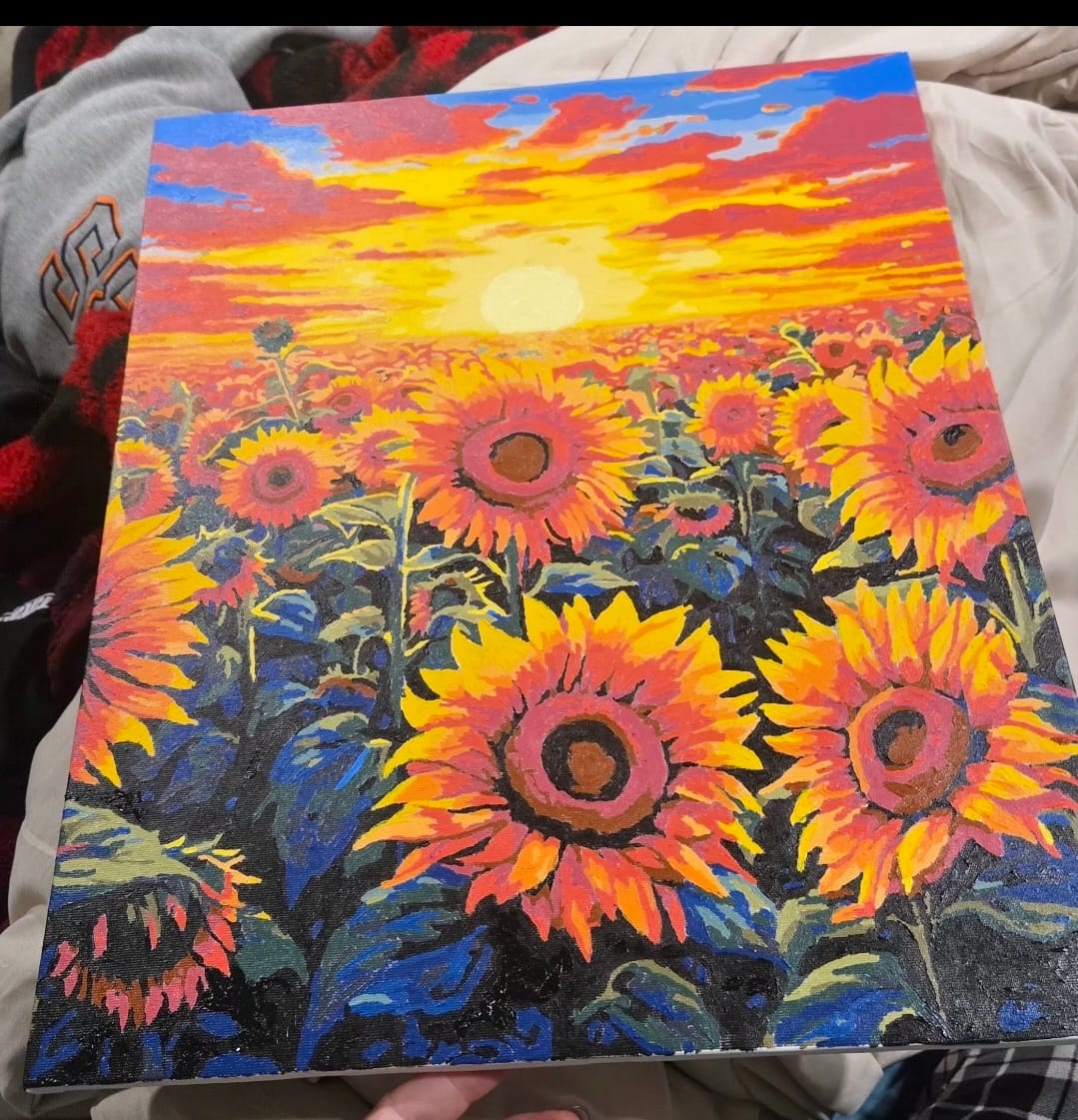 Customer photo review of Sunflower Dusk