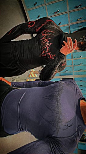 Customer photo review of Void Tech™ Nightfall Longsleeve Compression [MOONLIGHT]